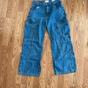 Cotton On Denim Jeans with Button Detail